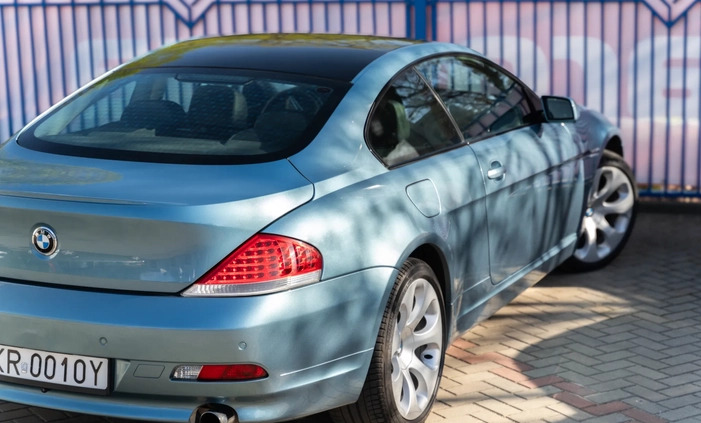 BMW Seria 6 cena 71000 przebieg: 155000, rok produkcji 2004 z Białystok małe 781